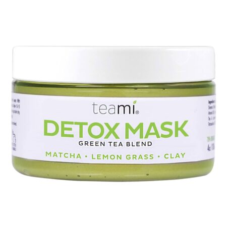 Teami, Máscara Detox Facial Mistura de Chá Verde - Matcha 100 ml