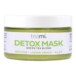 Teami Máscara Detox Facial Chá Verde Matcha 100ml - Revitalização Profunda da Pele