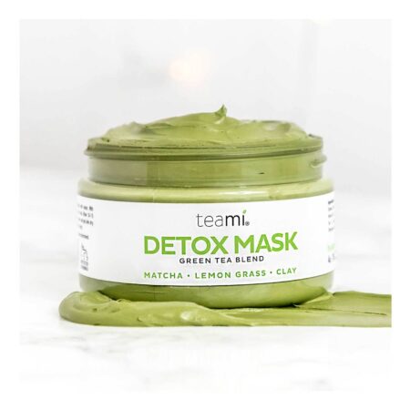 Teami, Máscara Detox Facial Mistura de Chá Verde - Matcha 100 ml - Image 4