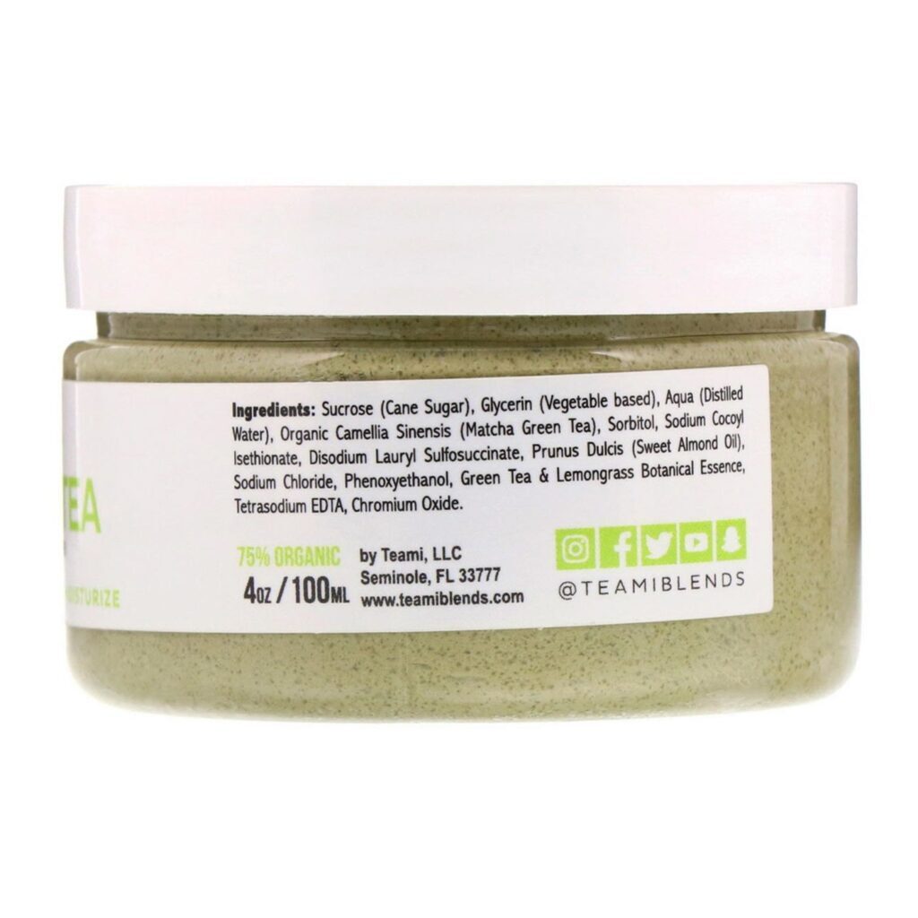 Teami Esfoliante Facial Chá Verde - Revitalização Profunda 100 ml - Imagem 4
