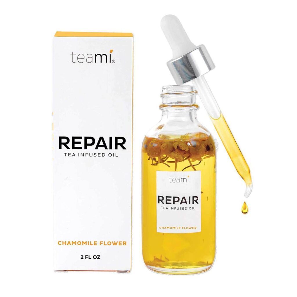 Teami Repair Óleo Reparador Facial Flor de Chá de Camomila 60 ml - Pele Revitalizada