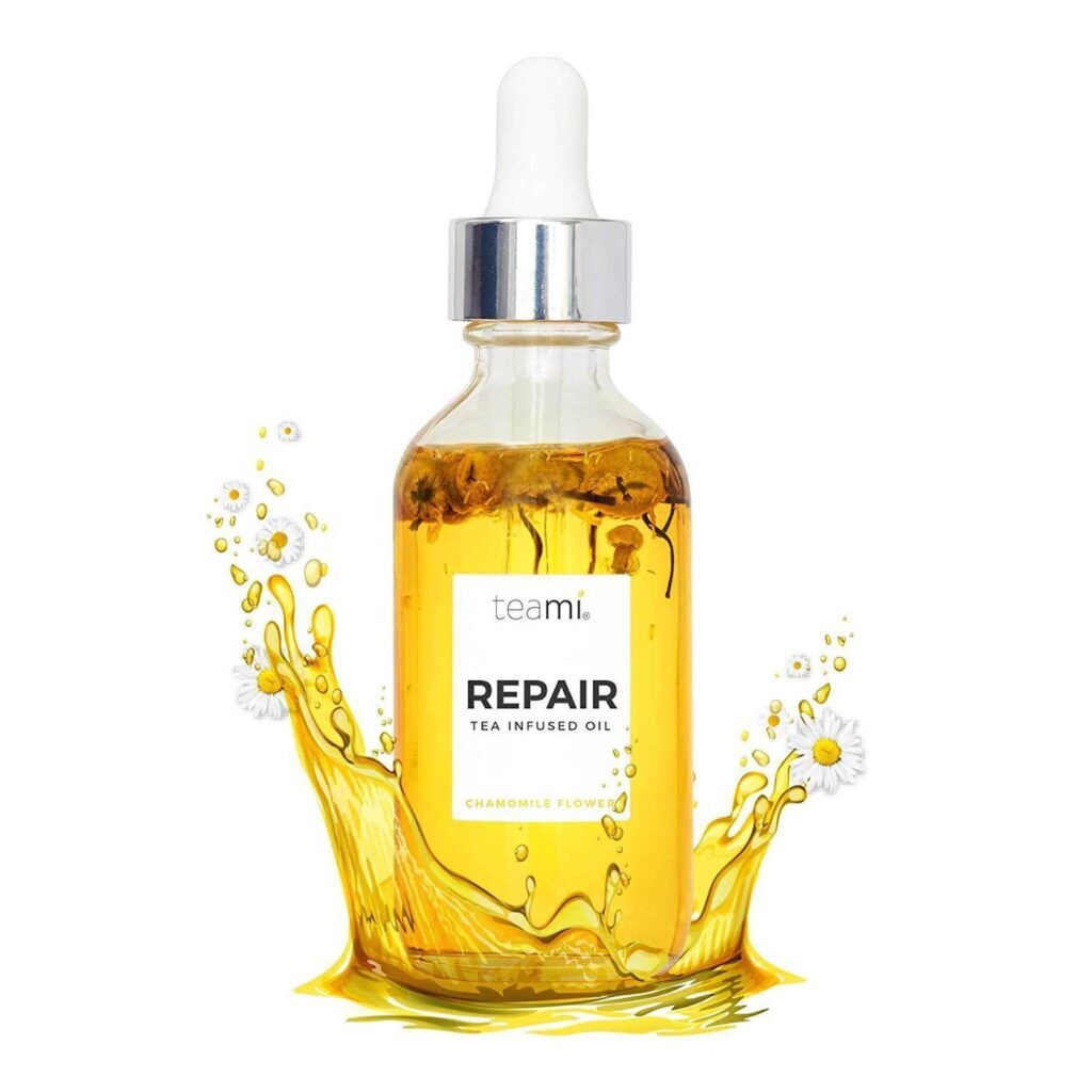 Teami Repair Óleo Reparador Facial Flor de Chá de Camomila 60 ml - Pele Revitalizada - Imagem 2