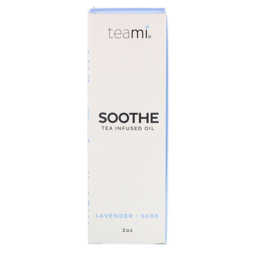 Teami Soothe - Chá com Óleo de Lavanda, Sálvia e Tansy Azul 60ml: Calma e Bem-Estar