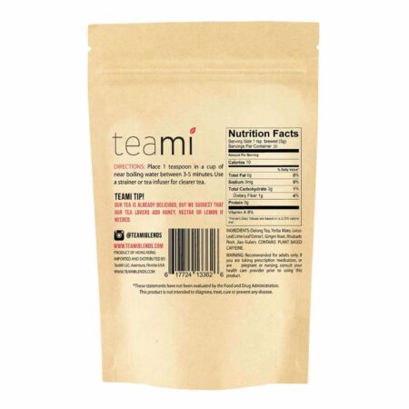 Chá Teami Skinny - Mix de folhas soltas - 30 porções - 65 g - Image 2