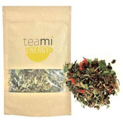 Chá Teami Energy - Mix de Folhas Soltas - 30 Porções - Energia Natural para o Dia a Dia