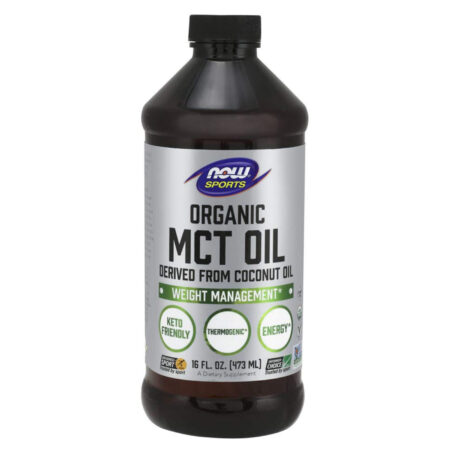 Now Foods, Óleo MCT Orgânico - 473mL