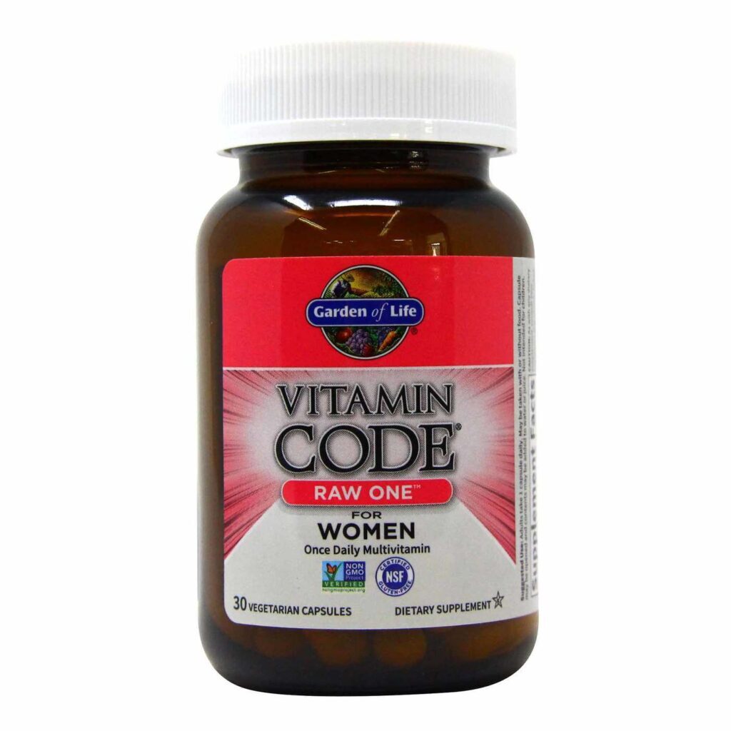 Garden of Life Vitamin Code RAW One Mulheres Multivitamínico Vegano 30 Cápsulas - Imagem 5