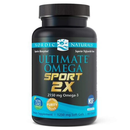 Nordic Naturals, Ultimate® Omega 2X Sport - 60 Cápsulas