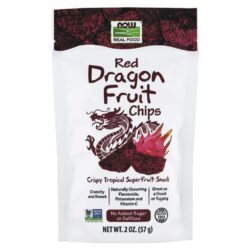 Now Foods Chips de Pitaya - 57g (2 oz) - Snack Saudável e Rico em Nutrientes