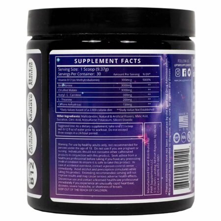 PWR Supplements, Rush Energy - 300 g (10.58 oz) - Image 3