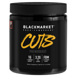 Blackmarket CORTES Pré-Treino 30 Porções - Energia Explosiva Sour Gummy