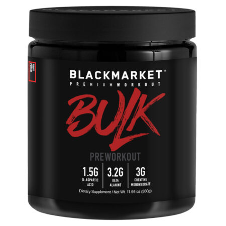 Blackmarket Pre Workout a granel - Fruit Punch - 25 porções