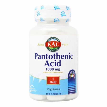 Kal, Ácido Pantotênico 1.000 mg - 100 Tabletes