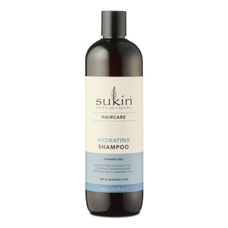 Sukin, Shampoo Hidratante para Cabelos Secos e Danificados - 16.9 fl oz (500 mL)