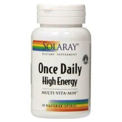 Solaray Multivitamínico Alta Energia 30 Cápsulas - Potência e Vitalidade Diária
