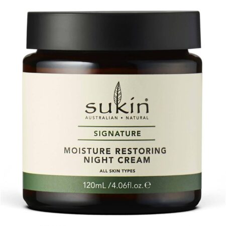 Sukin, Creme Para a Restauração da Umidade Noite - 4.06 fl oz (120ml)