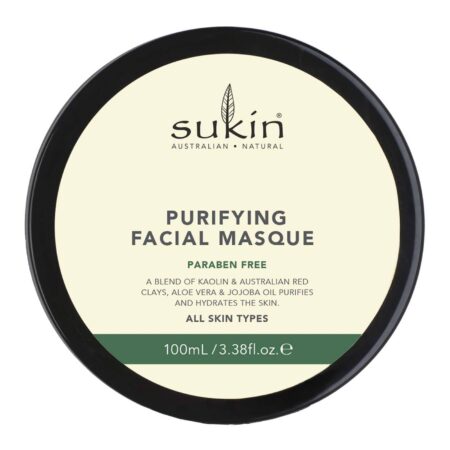 Sukin, Máscara Facial Purificadora - 100 ml (3.38 fl oz)