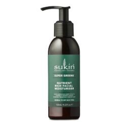 Sukin Super Greens Hidratante Facial Rico em Nutrientes - 125ml: Pele Radiante e Saudável