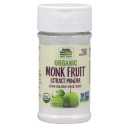 Now Foods Extrato de Fruta do Monge Orgânica em Pó 19.85 g - Adoçante Natural Puro