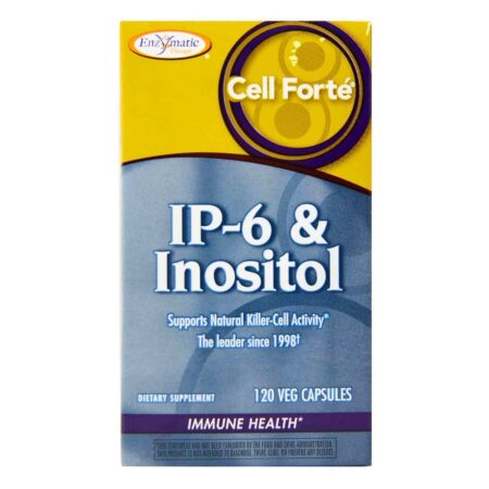 Enzymatic Therapy, Cell Forté® IP-6 & Inositol - 120 Cápsulas