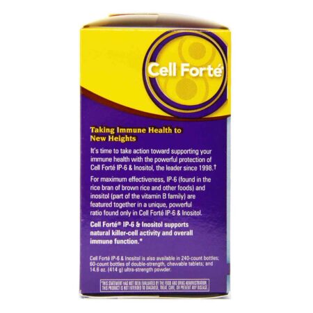 Enzymatic Therapy, Cell Forté® IP-6 & Inositol - 120 Cápsulas - Image 2