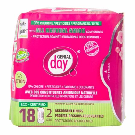 Genial Days, Absorvente Feminino - 18 unidades