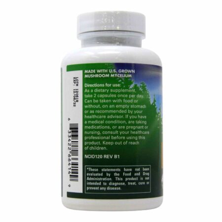 Host Defense, Chaga Antioxidante e Suporte de DNA - 120 Cápsulas Vegetarianas - Image 7