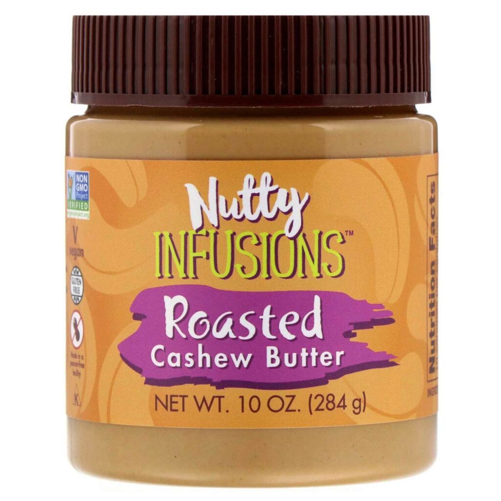 Manteiga de Caju Assada Now Foods Nutty Infusions 284g | Deliciosa e Nutritiva