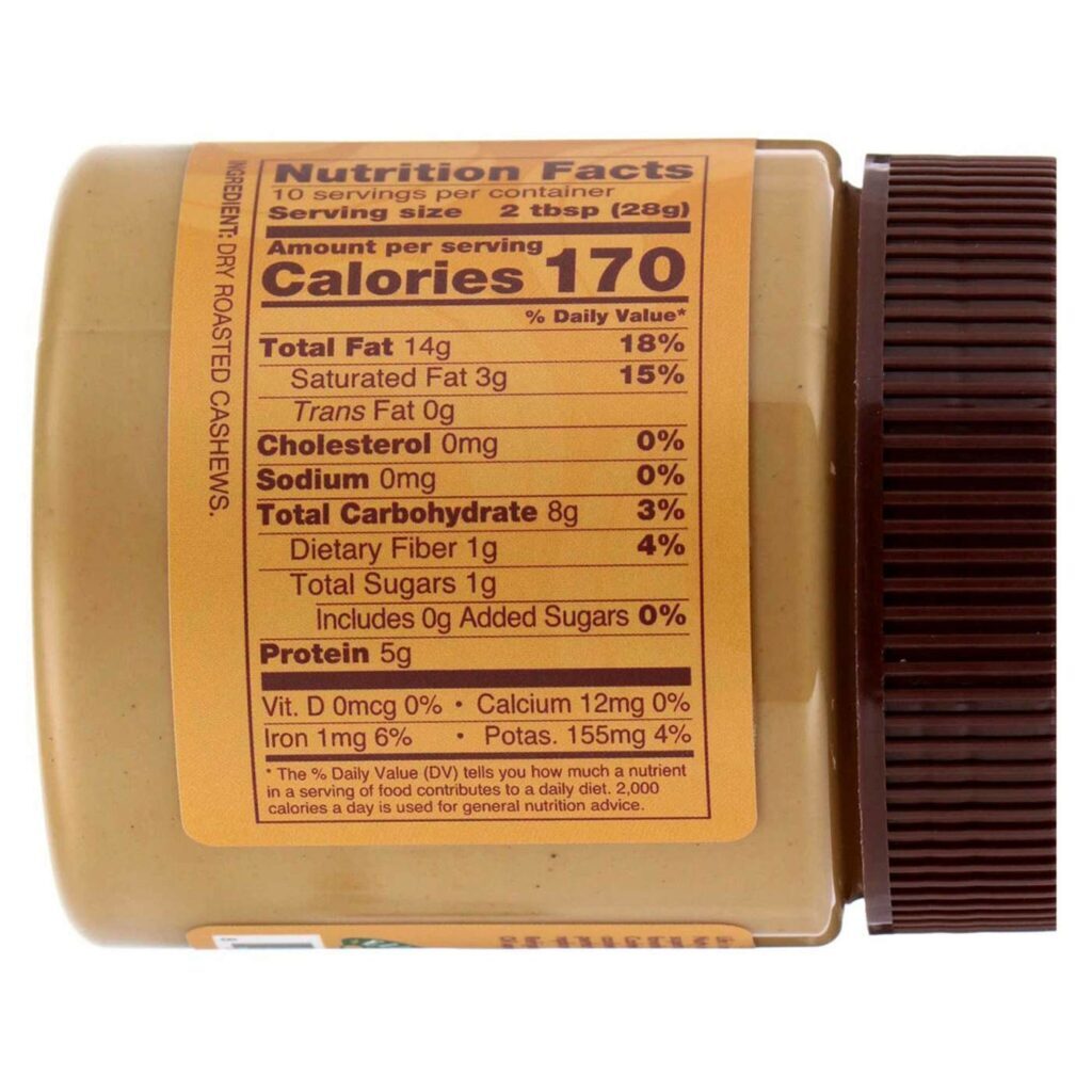 Manteiga de Caju Assada Now Foods Nutty Infusions 284g | Deliciosa e Nutritiva - Imagem 2