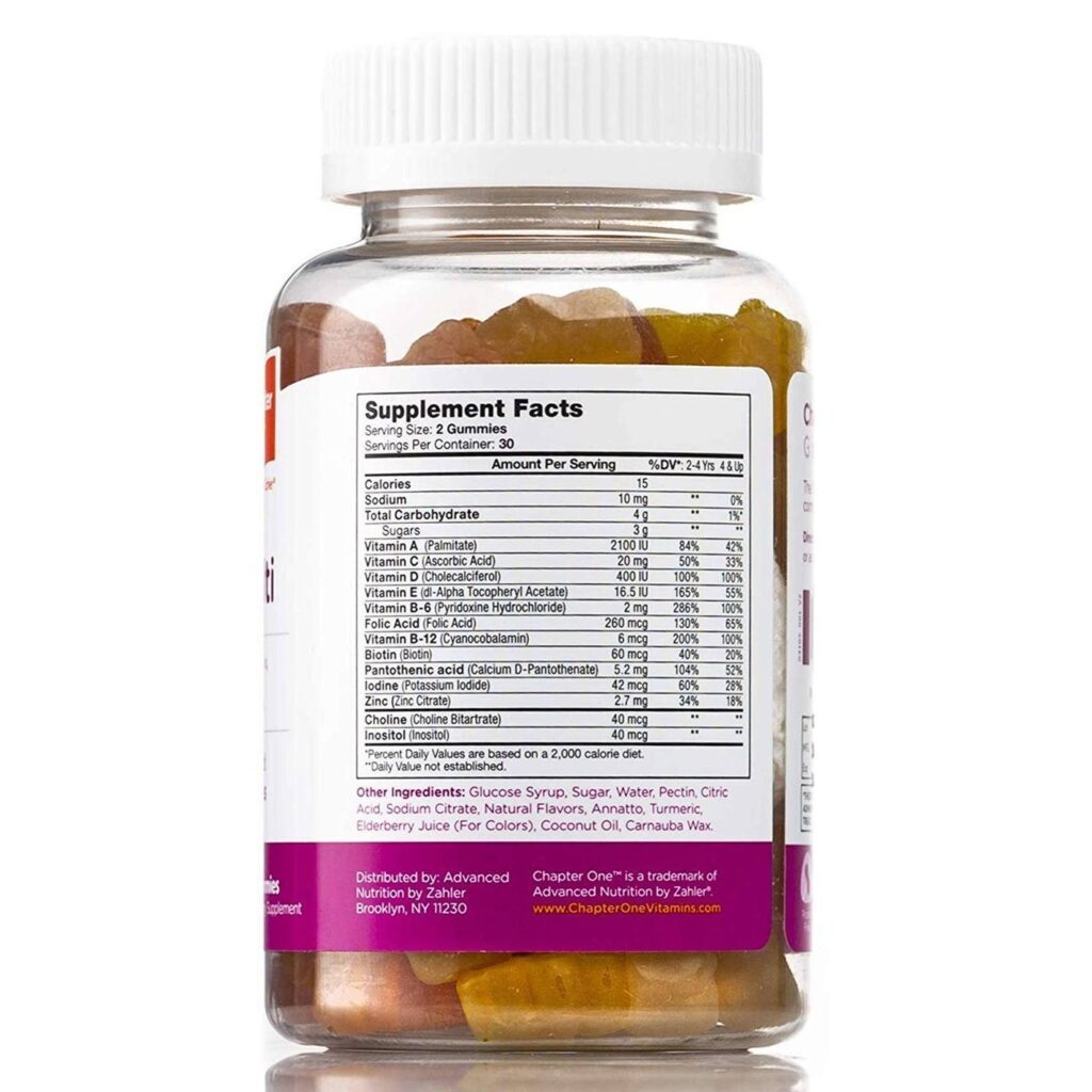 Chapter One M é de Multi 60 Gomas: O Suplemento Multivitamínico Essencial para o Bem-Estar no Brasil - Imagem 2