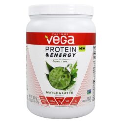 Vega Proteína e Energia Matcha Latte 519g com Óleo MCT - Foco e Performance