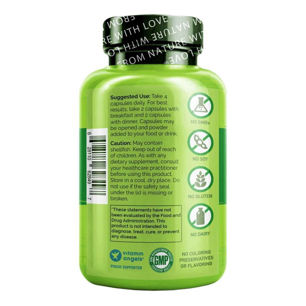 NATURELO Saúde para os Olhos: Luteína, Zeaxantina e Antioxidantes - 60 Cápsulas Vegetarianas - Imagem 2