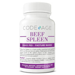 CodeAge Baço Bovino 180 Cápsulas: Nutrição Regenerativa para Vitalidade e Bem-Estar