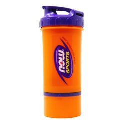 Now Foods Coqueteleira Esportiva 3 em 1 (Shaker) - 1 Garrafa Pronta Entrega Brasil