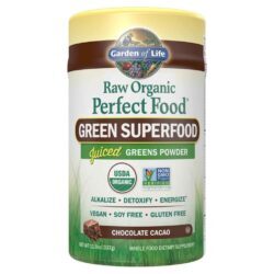 Garden of Life Perfect Food Alimento Verde Chocolate Cacau 337g - Vitalidade e Nutrição Completa