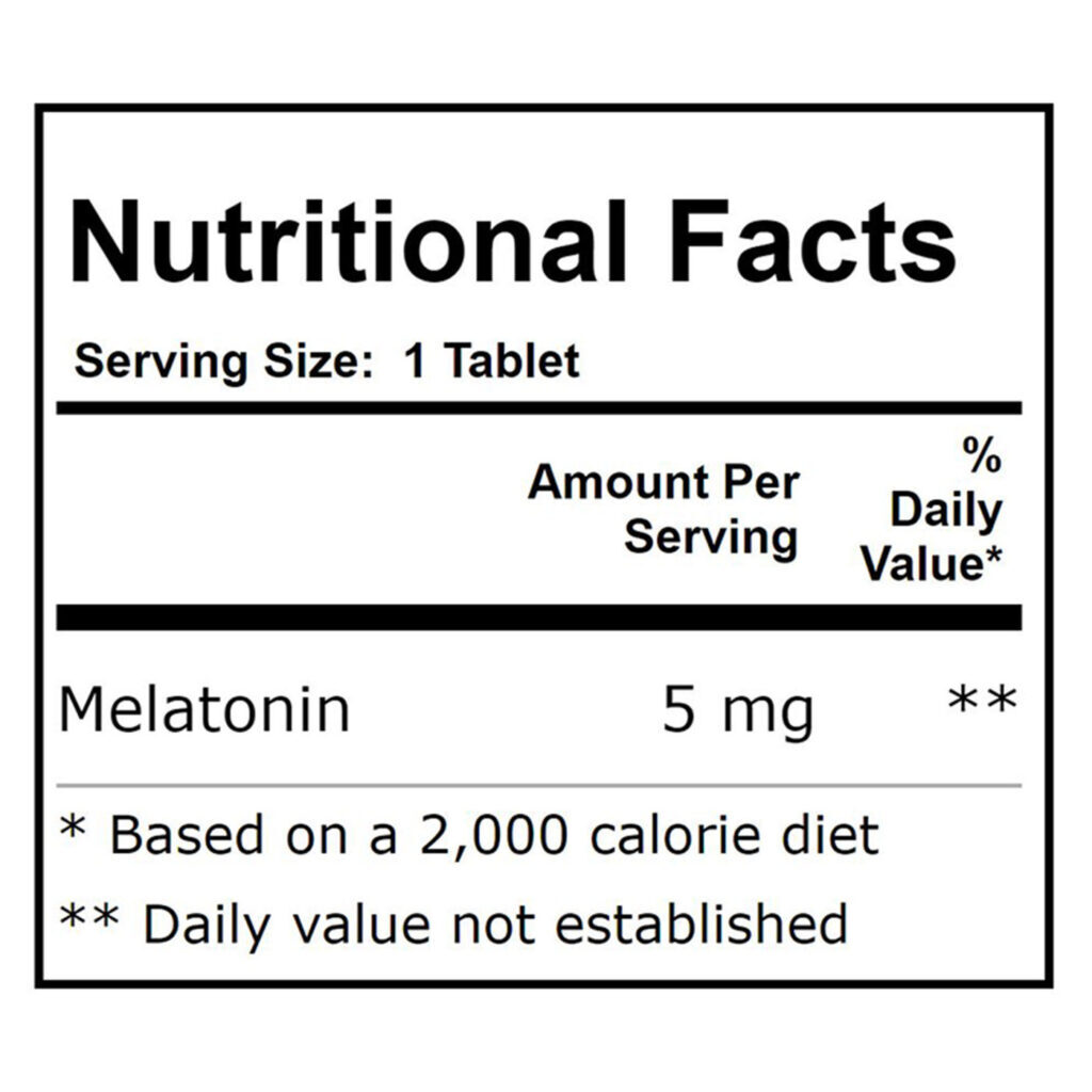 Now Foods Melatonina 5mg - 120 Comprimidos Liberação Prolongada: Sono Reparador - Imagem 2