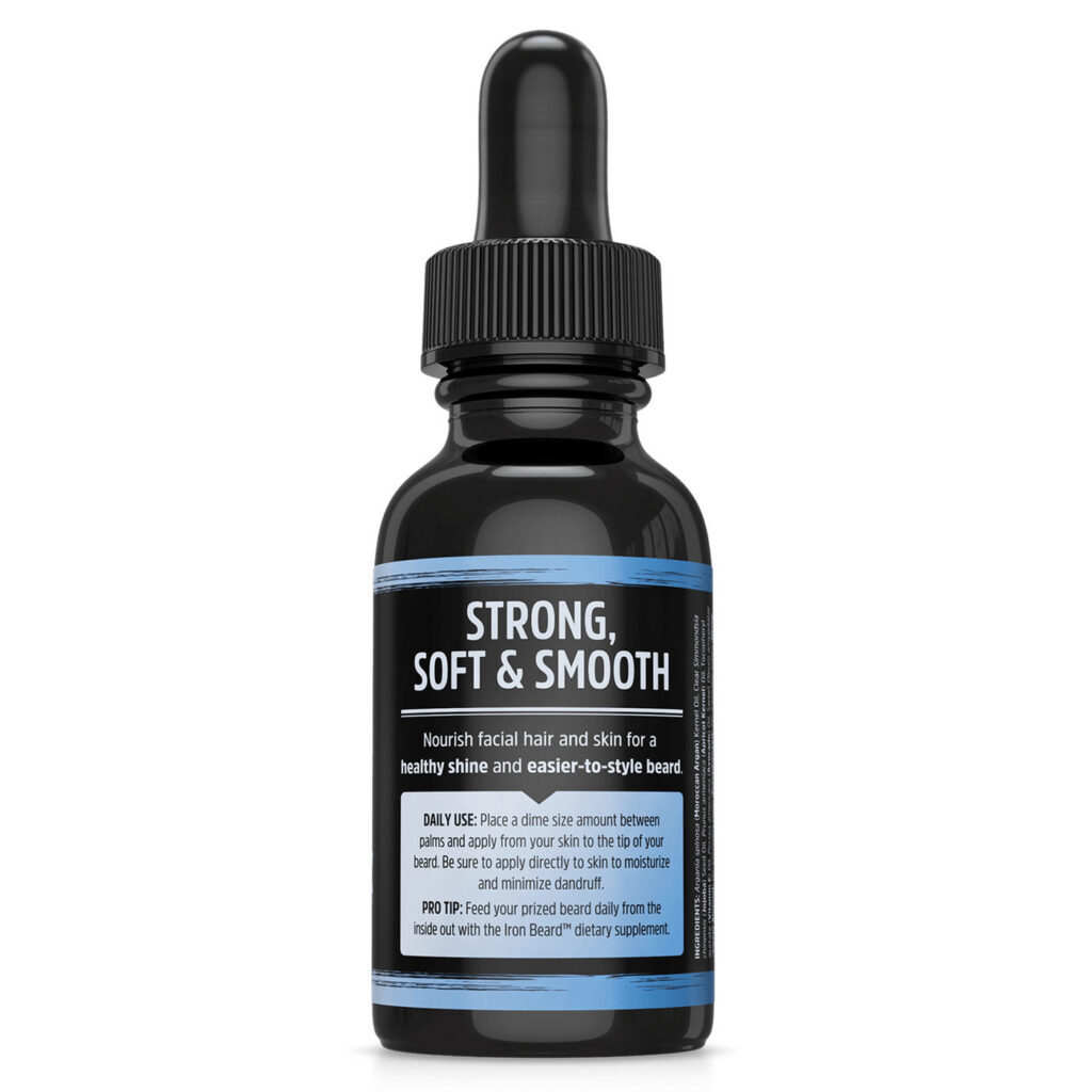 Zhou Barba de Ferro Macio e Brilho Óleo de Barba - Cedro e Sândalo - 30ml - Imagem 2
