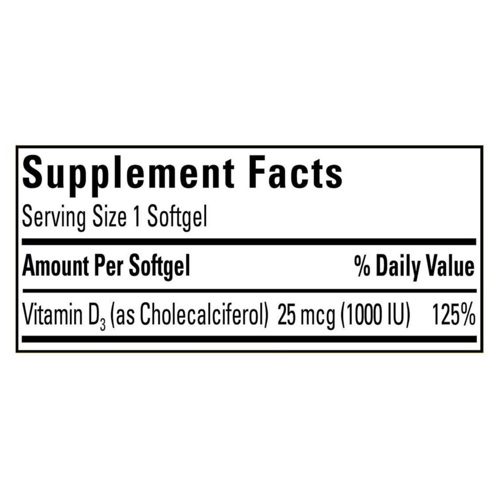 Nature Made Vitamina D3 25 mcg - 650 Cápsulas Gel: Saúde Óssea e Imunidade no Brasil - Imagem 2