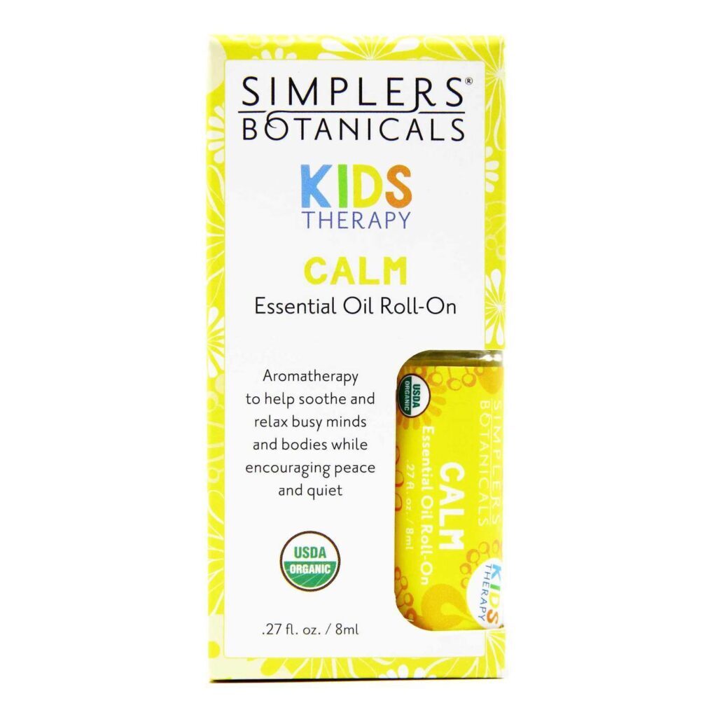 Simplers Botanicals Kids Therapy Calm Roll-On 8ml para Acalmar Crianças