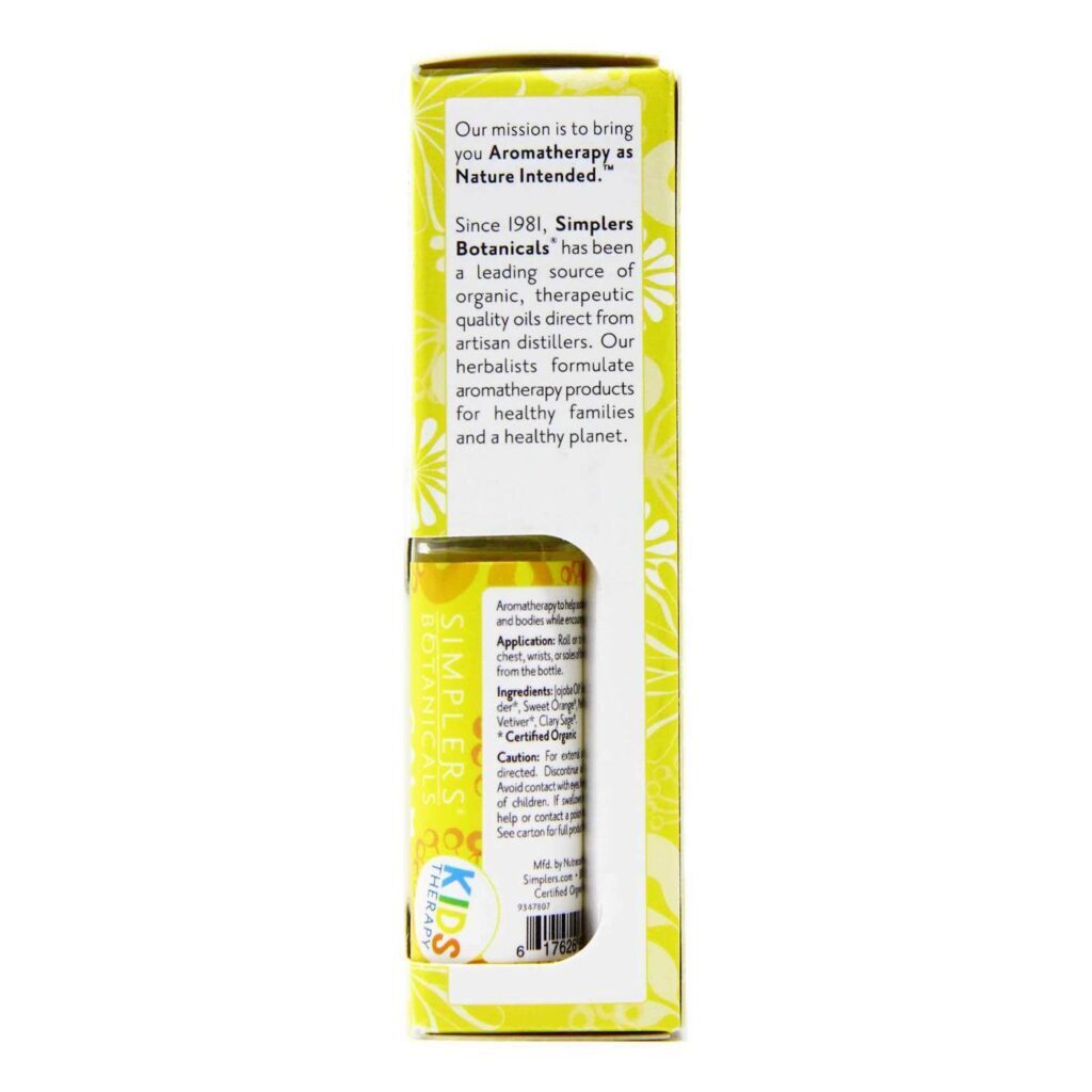 Simplers Botanicals Kids Therapy Calm Roll-On 8ml para Acalmar Crianças - Imagem 2