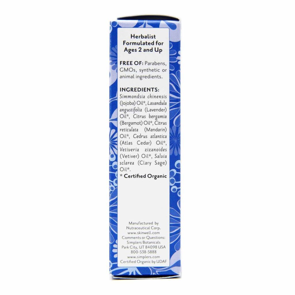 Simplers Botanicals Kids Therapy Focus Roll-On 8ml: Óleo Essencial para Concentração Infantil - Imagem 4