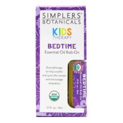 Simplers Botanicals Kids Therapy Bedtime Roll-On 8 ml: Óleo Essencial para Sono Tranquilo das Crianças