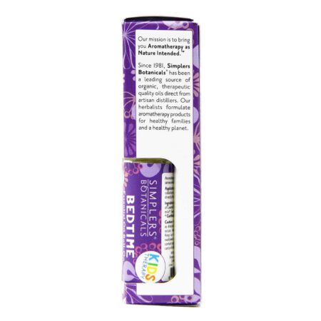 Simplers Botanicals Kids Therapy Bedtime Essential Oil Roll-On - 8 ml - Image 2