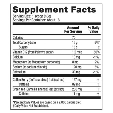 Vega Energizante Esportivo Açaí Berry 318g - Energia Natural para seu Treino - Imagem 2