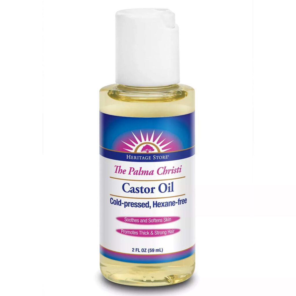 Óleo de Rícino Heritage Store 59ml - Puro e Multifuncional para Cabelo e Pele
