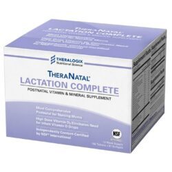 TheraNatal Lactação Completa Theralogix: Nutrição Essencial para Mãe e Bebê – 182 Comprimidos + 91 Cápsulas (13 Semanas)