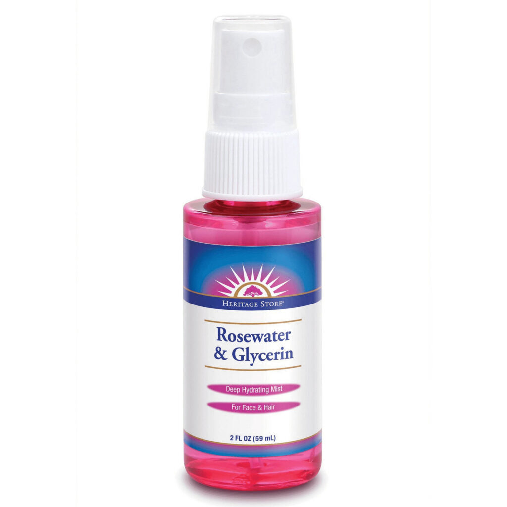 Heritage Store Água de Rosas e Glicerina 59ml: Hidratação e Revitalização Facial