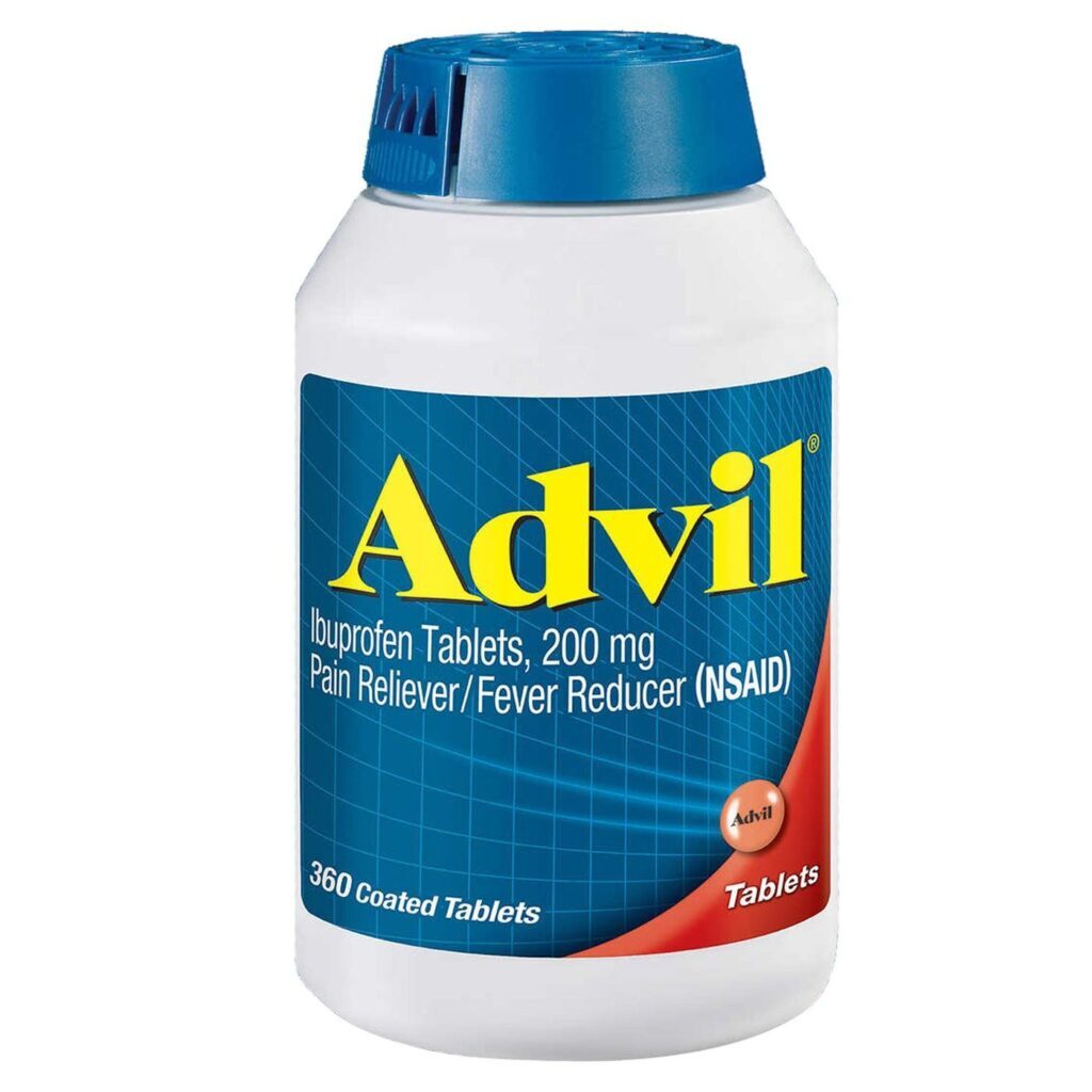 Advil Ibuprofeno Revestido 200 mg - Alívio Rápido e Duradouro - 360 Comprimidos