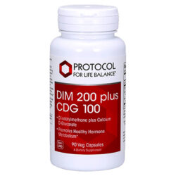 Protocol for Life Balance DIM 200 + CDG 100 - 90 Cápsulas Vegetarianas: Equilíbrio Hormonal e Detoxificação