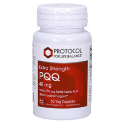 Protocol for Life Balance PQQ Extra Forte 40 mg - 50 Cápsulas Vegetarianas: Potencialize Sua Vitalidade